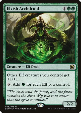 Elvish Archdruid [Duel Decks: Elves vs. Inventors] | Exor Games Truro