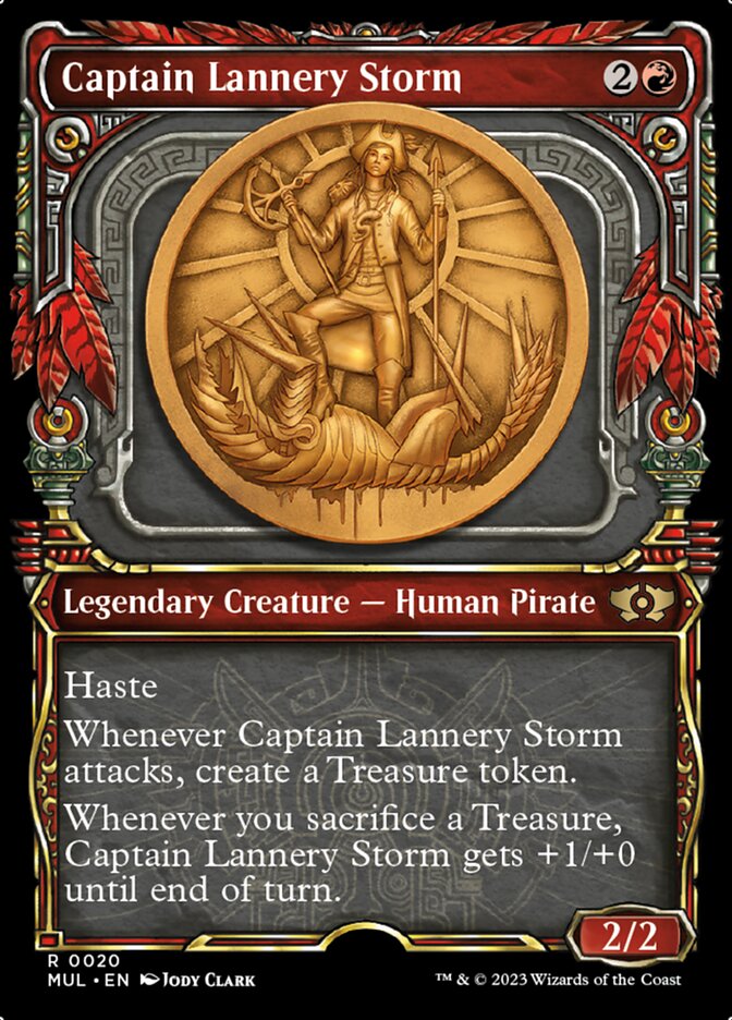 Captain Lannery Storm [Multiverse Legends] | Exor Games Truro