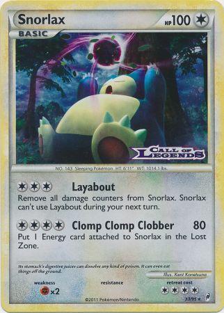 Snorlax (33/95) (Prerelease Promo) [Nintendo: Black Star Promos] | Exor Games Truro