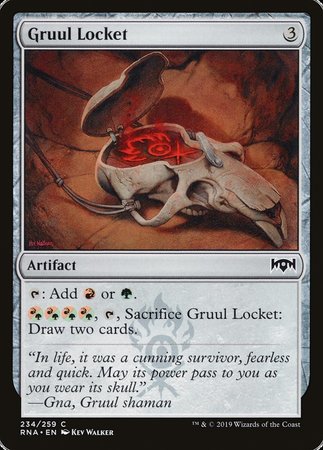 Gruul Locket [Ravnica Allegiance] | Exor Games Truro