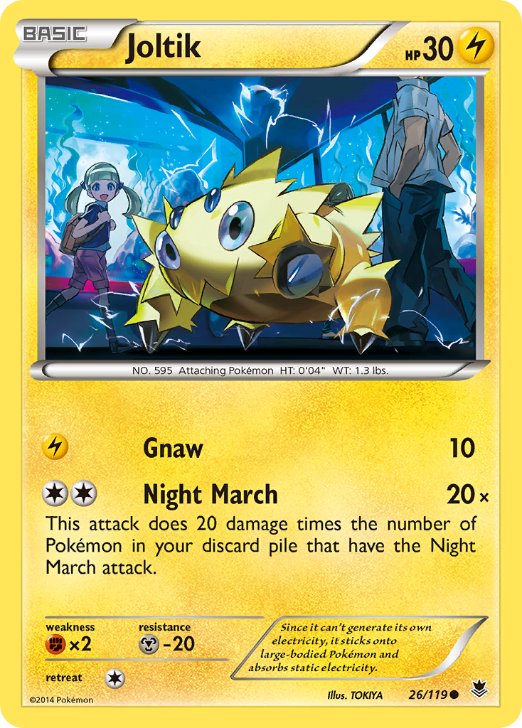 Joltik (26/119) [XY: Phantom Forces] | Exor Games Truro