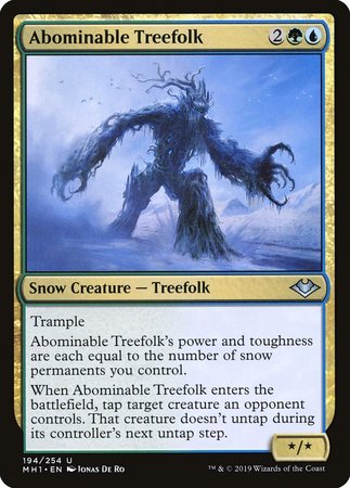 Abominable Treefolk [Modern Horizons] | Exor Games Truro