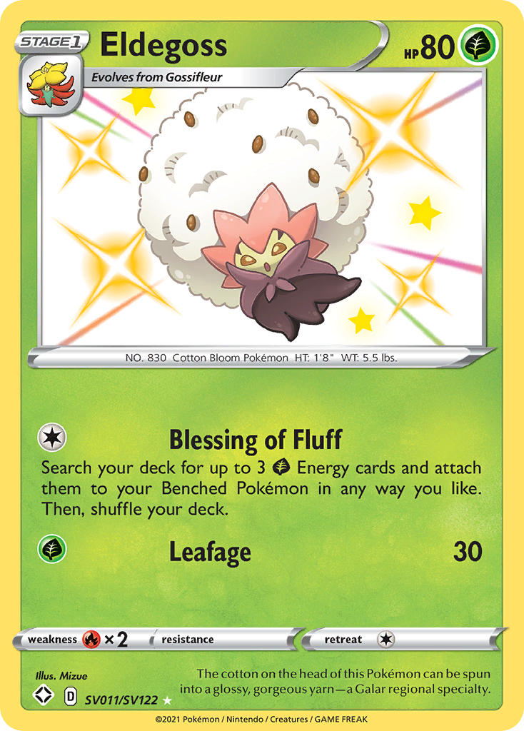 Eldegoss (SV011/SV122) [Sword & Shield: Shining Fates] | Exor Games Truro