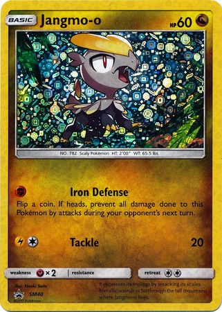 Jangmo o (SM40) (General Mills Promo) [Sun & Moon: Black Star Promos] | Exor Games Truro