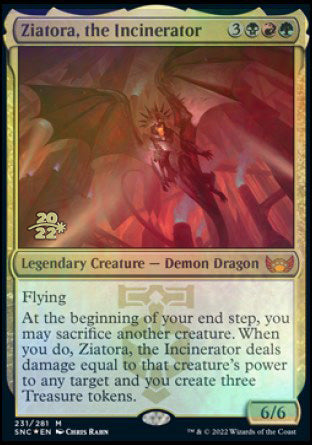 Ziatora, the Incinerator [Streets of New Capenna Prerelease Promos] | Exor Games Truro