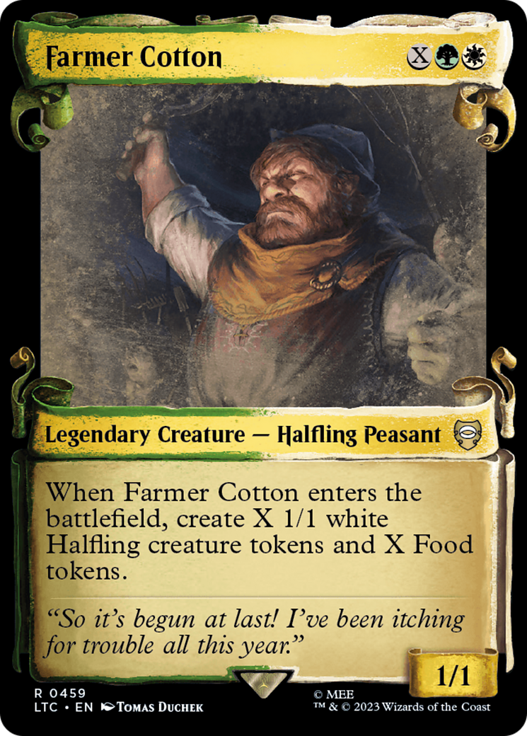 Farmer Cotton [The Lord of the Rings: Tales of Middle-Earth Commander Showcase Scrolls] | Exor Games Truro