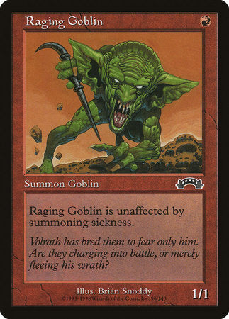 Raging Goblin [Exodus] | Exor Games Truro