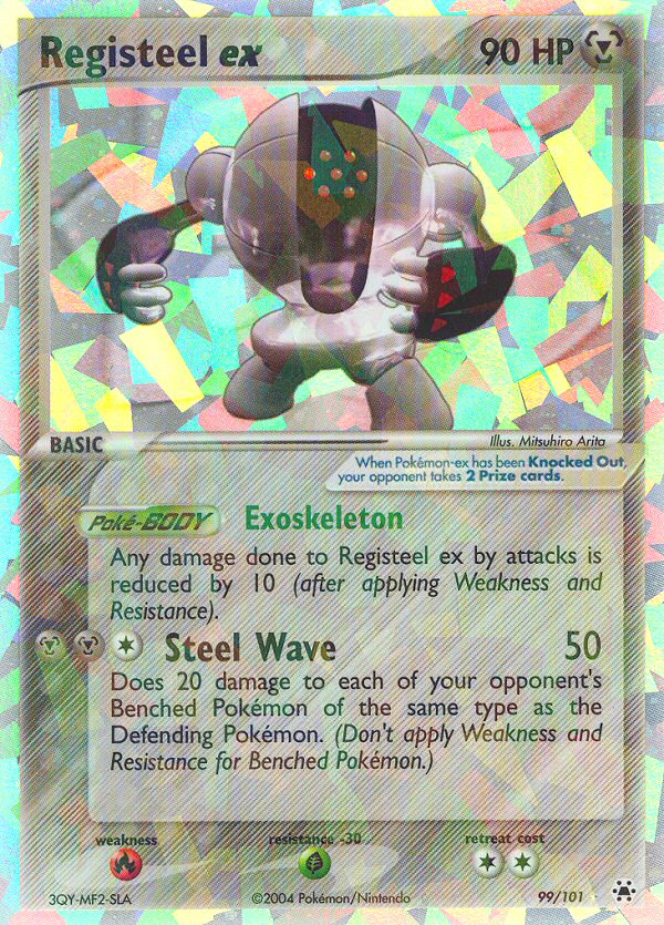 Registeel ex (99/101) [EX: Hidden Legends] | Exor Games Truro