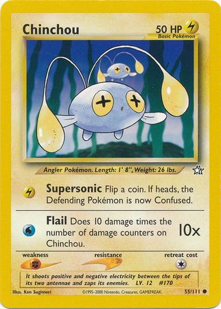 Chinchou (55/111) [Neo Genesis Unlimited] | Exor Games Truro