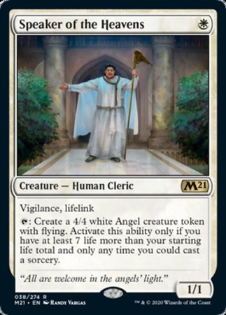 Speaker of the Heavens [Core Set 2021] | Exor Games Truro