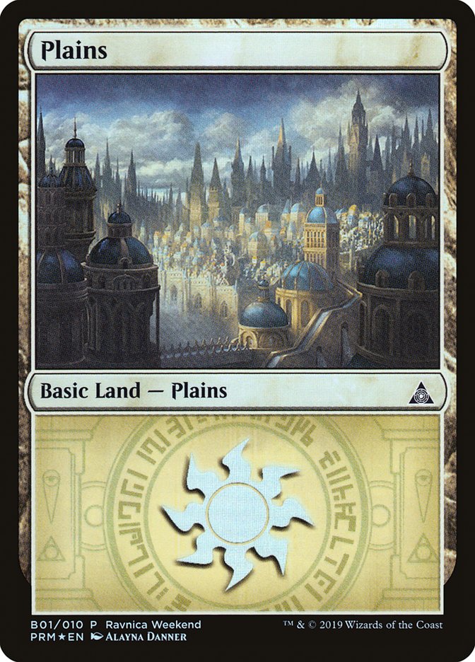 Plains (B01) [Ravnica Allegiance Guild Kit] | Exor Games Truro