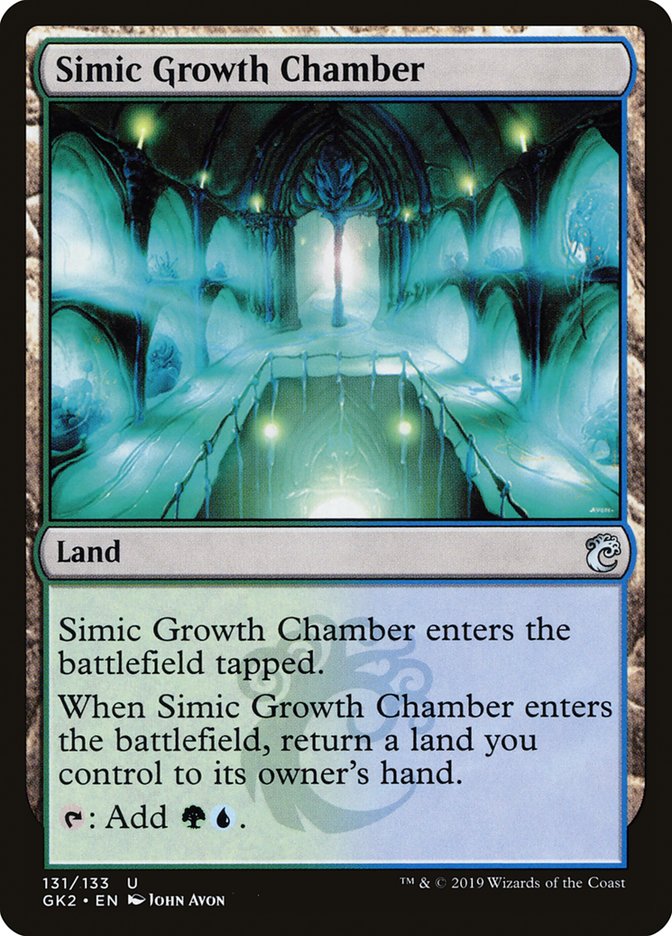 Simic Growth Chamber [Ravnica Allegiance Guild Kit] | Exor Games Truro