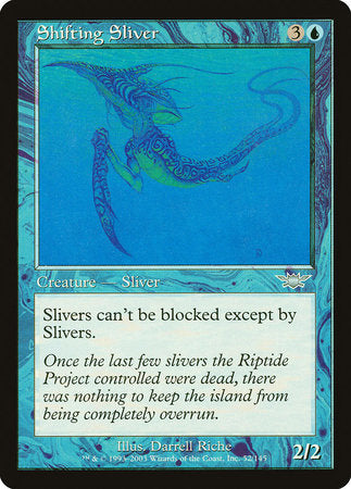 Shifting Sliver [Legions] | Exor Games Truro