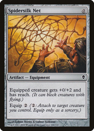 Spidersilk Net [Zendikar] | Exor Games Truro