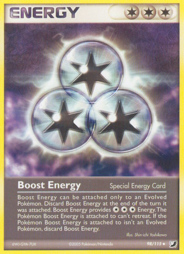 Boost Energy (98/115) [EX: Unseen Forces] | Exor Games Truro