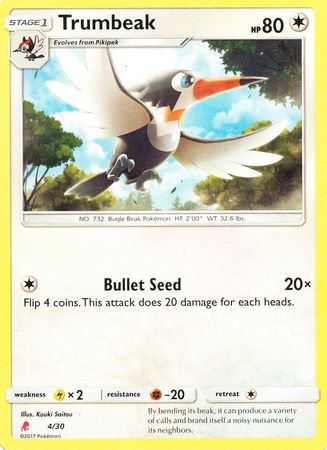 Trumbeak (4/30) [Sun & Moon: Trainer Kit - Lycanroc] | Exor Games Truro