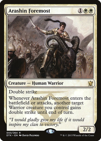 Arashin Foremost [Dragons of Tarkir] | Exor Games Truro