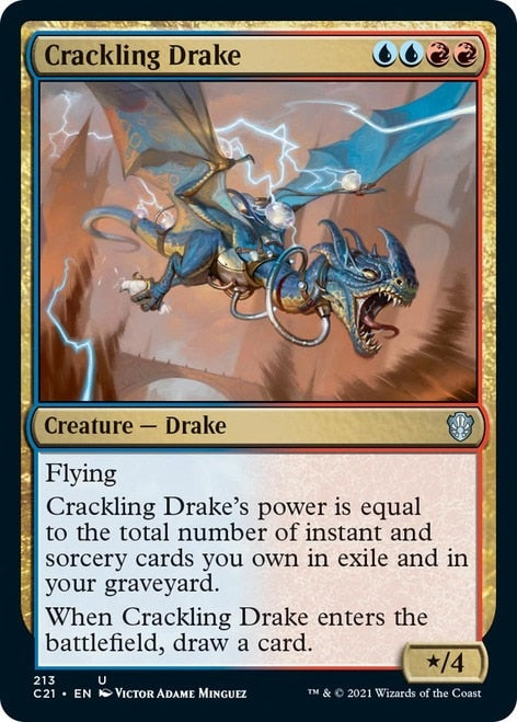 Crackling Drake [Commander 2021] | Exor Games Truro