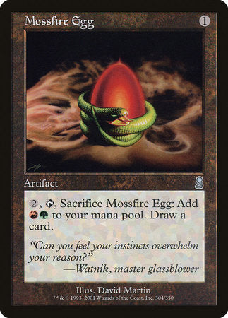 Mossfire Egg [Odyssey] | Exor Games Truro