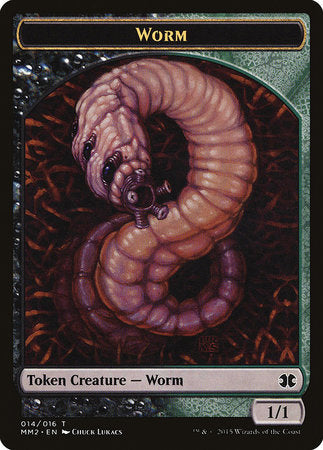 Worm Token [Modern Masters 2015 Tokens] | Exor Games Truro