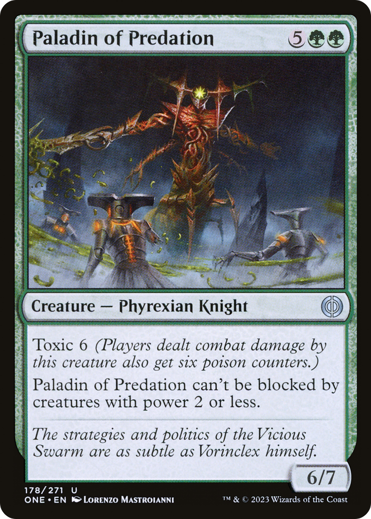 Paladin of Predation [Phyrexia: All Will Be One] | Exor Games Truro