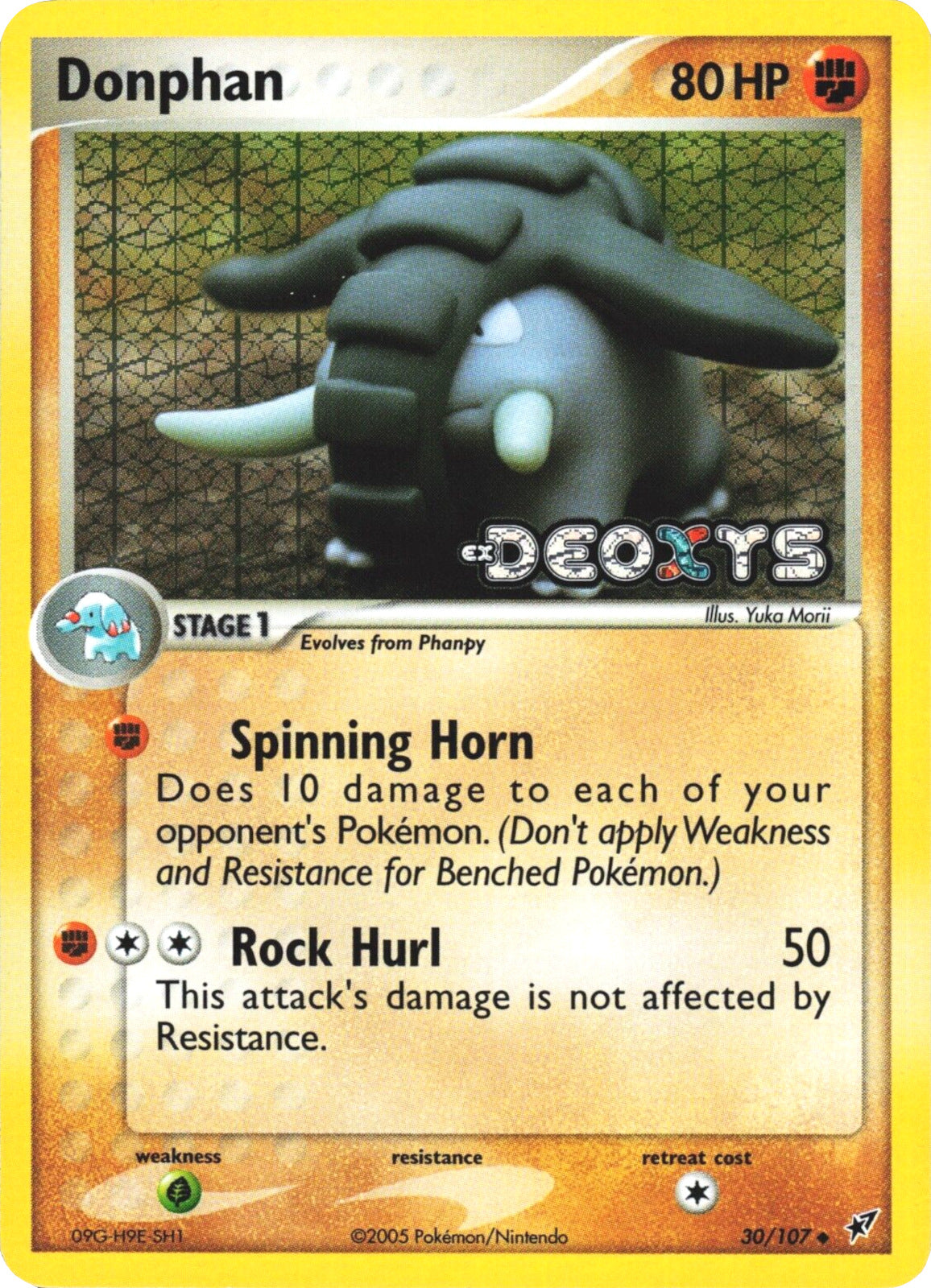 Donphan (30/107) (Stamped) [EX: Deoxys] | Exor Games Truro