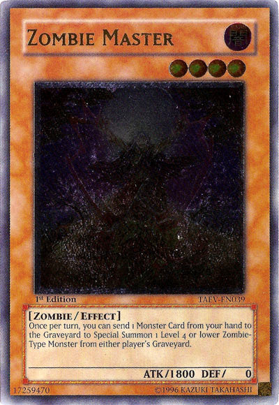 Zombie Master [TAEV-EN039] Ultimate Rare | Exor Games Truro