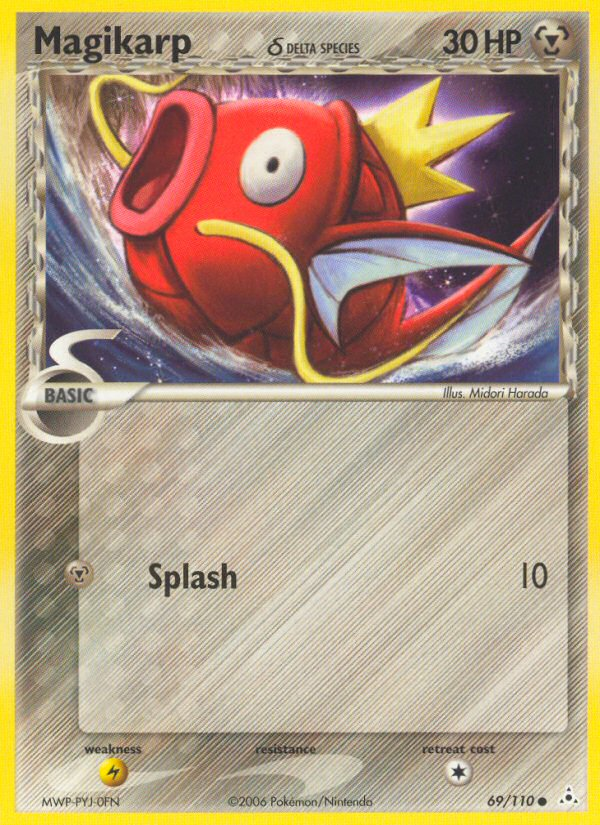 Magikarp (69/110) (Delta Species) [EX: Holon Phantoms] | Exor Games Truro