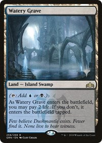 Watery Grave [Promo Pack: Throne of Eldraine] | Exor Games Truro