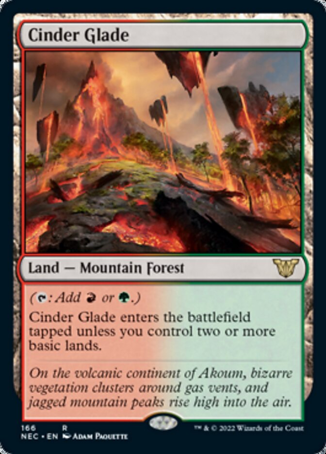 Cinder Glade [Kamigawa: Neon Dynasty Commander] | Exor Games Truro