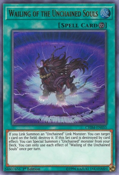 Wailing of the Unchained Souls [CHIM-EN055] Ultra Rare | Exor Games Truro