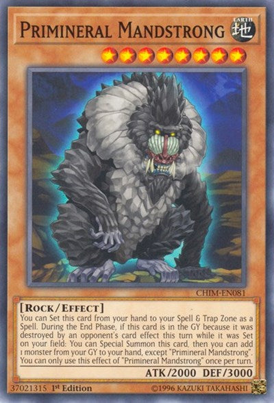 Primineral Mandstrong [CHIM-EN081] Common | Exor Games Truro