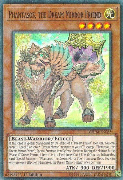 Phantasos, the Dream Mirror Friend [CHIM-EN085] Super Rare | Exor Games Truro