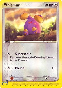 Whismur (019) (Cosmos Holo) [Nintendo: Black Star Promos] | Exor Games Truro