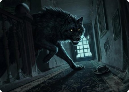 Primal Adversary Art Card [Innistrad: Midnight Hunt Art Series] | Exor Games Truro