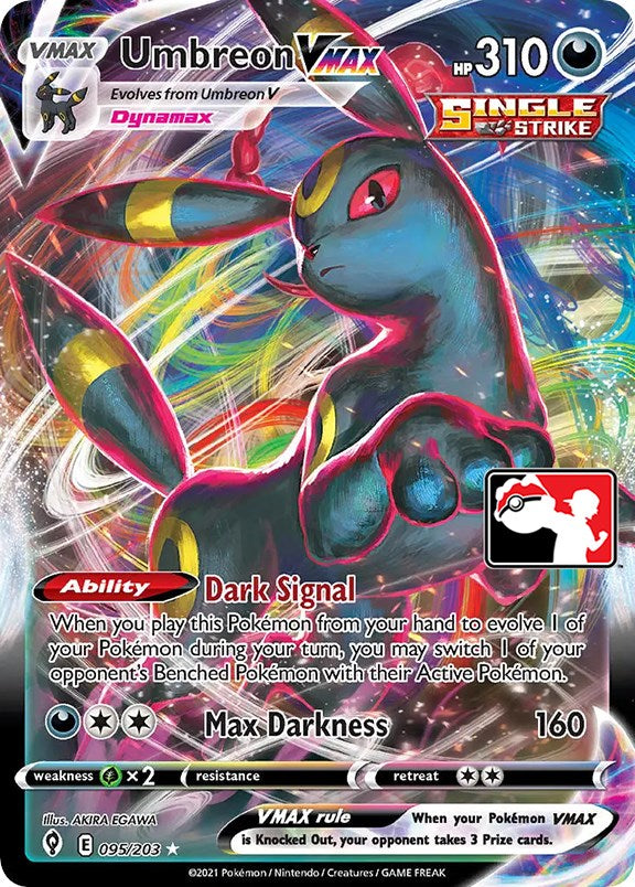 Umbreon VMAX (095/203) [Prize Pack Series One] | Exor Games Truro