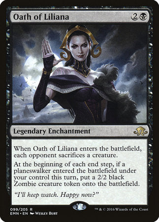 Oath of Liliana [Eldritch Moon] | Exor Games Truro