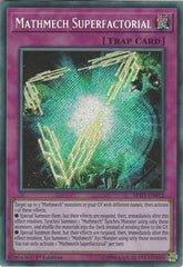 Mathmech Superfactorial [MYFI-EN012] Secret Rare | Exor Games Truro