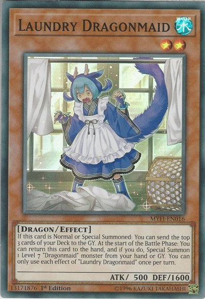 Laundry Dragonmaid [MYFI-EN016] Super Rare | Exor Games Truro