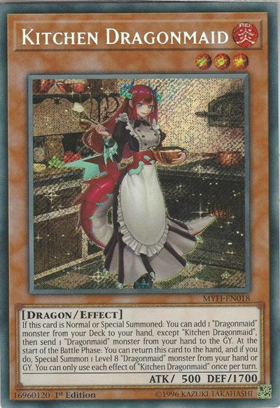 Kitchen Dragonmaid [MYFI-EN018] Secret Rare | Exor Games Truro