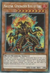 Naglfar, Generaider Boss of Fire [MYFI-EN030] Secret Rare | Exor Games Truro