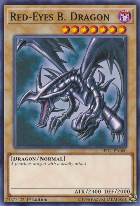 Red-Eyes B. Dragon [LEDU-EN000] Common | Exor Games Truro