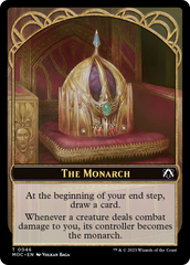 The Monarch // Shapeshifter Double-Sided Token [March of the Machine Commander Tokens] | Exor Games Truro