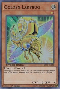 Golden Ladybug [SBTK-EN022] Super Rare | Exor Games Truro