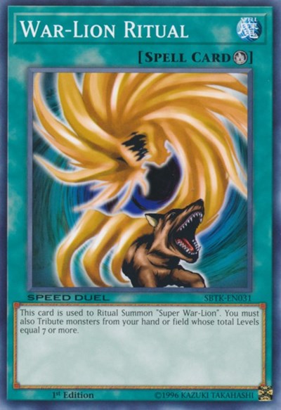 War-Lion Ritual [SBTK-EN031] Common | Exor Games Truro