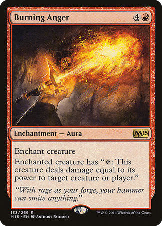 Burning Anger [Magic 2015] | Exor Games Truro