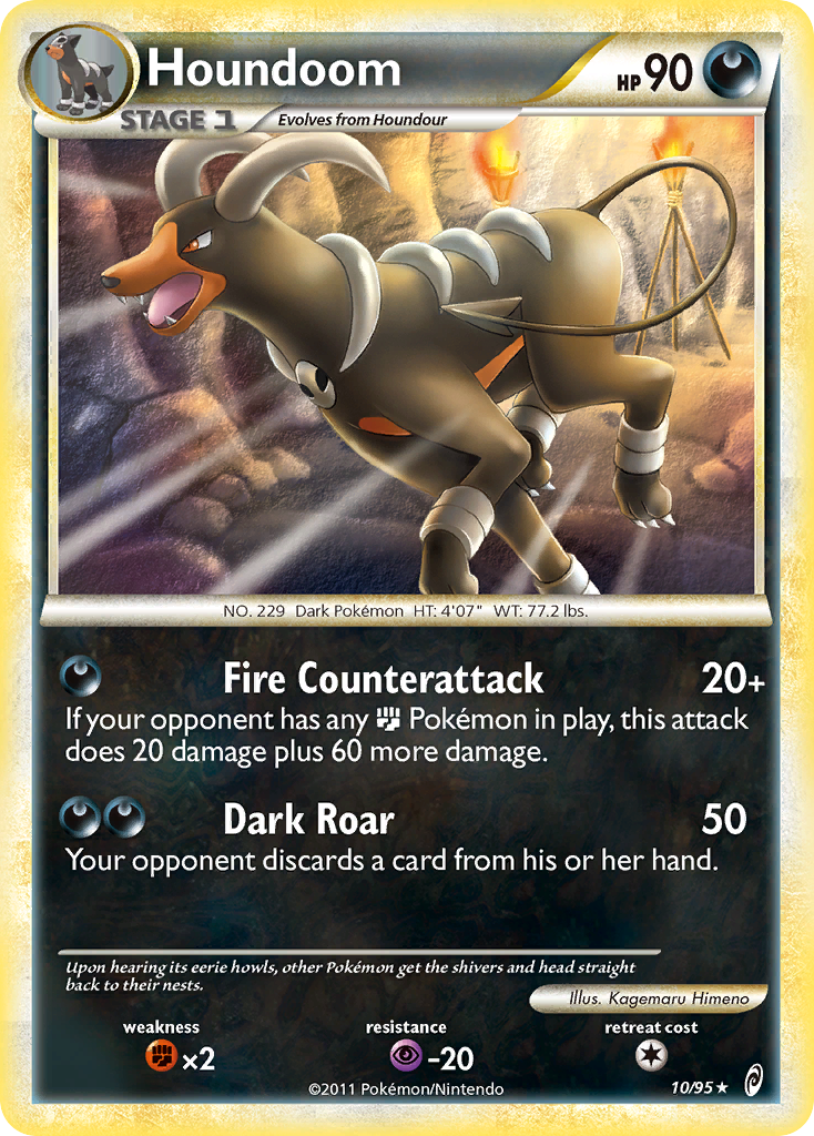 Houndoom (10/95) [HeartGold & SoulSilver: Call of Legends] | Exor Games Truro