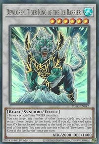 Dewloren, Tiger King of the Ice Barrier [SDFC-EN042] Ultra Rare | Exor Games Truro