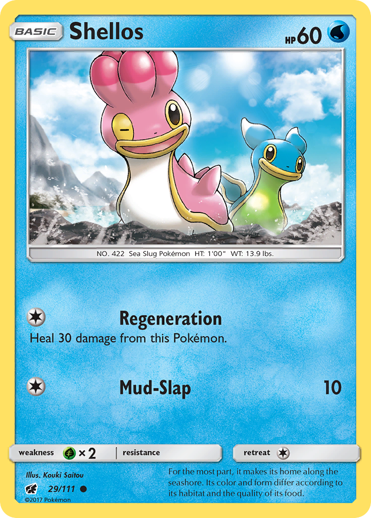 Shellos (29/111) [Sun & Moon: Crimson Invasion] | Exor Games Truro