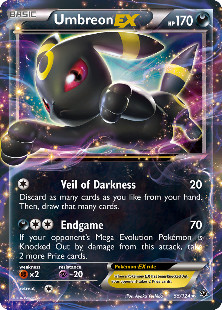 Umbreon EX (55/124) [XY: Fates Collide] | Exor Games Truro